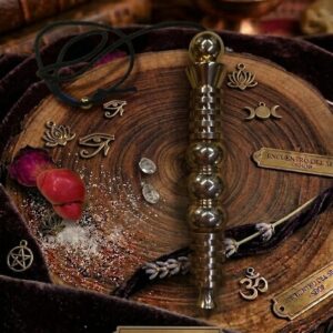 Péndulo egipcio Orion Doble Isis con testigo